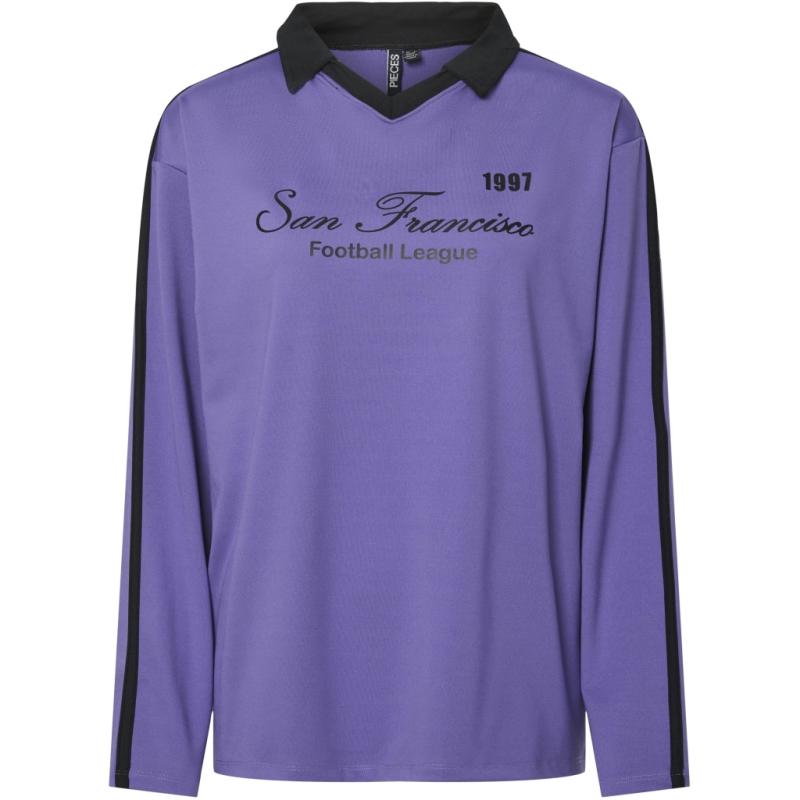 Dame Polo Pcfeng   Ultra Violet San Fransisco fra Pieces