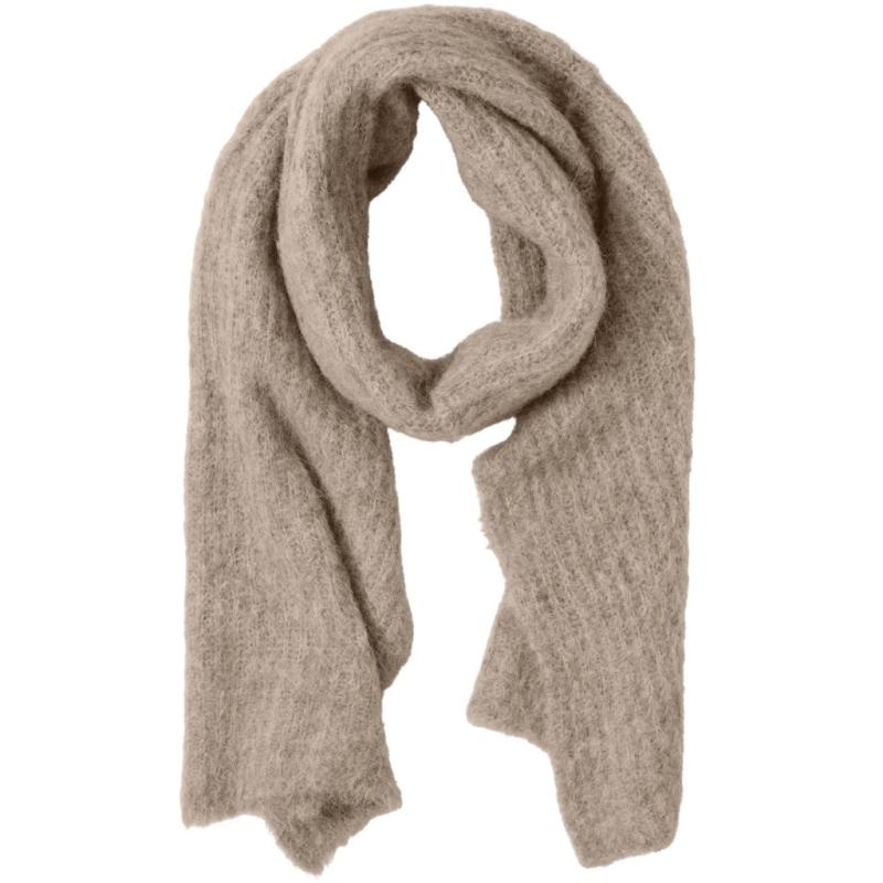 Dame Scarf Pcbera   Silver Mink fra Pieces