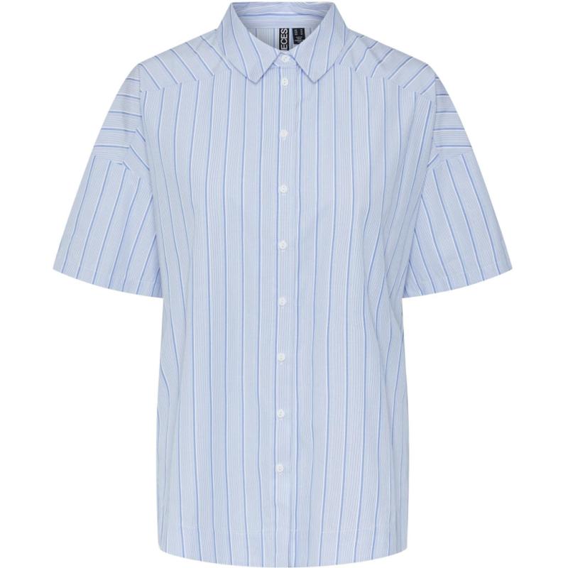 Dame Skjorte Pcsassy   Kentucky Blue fra Pieces