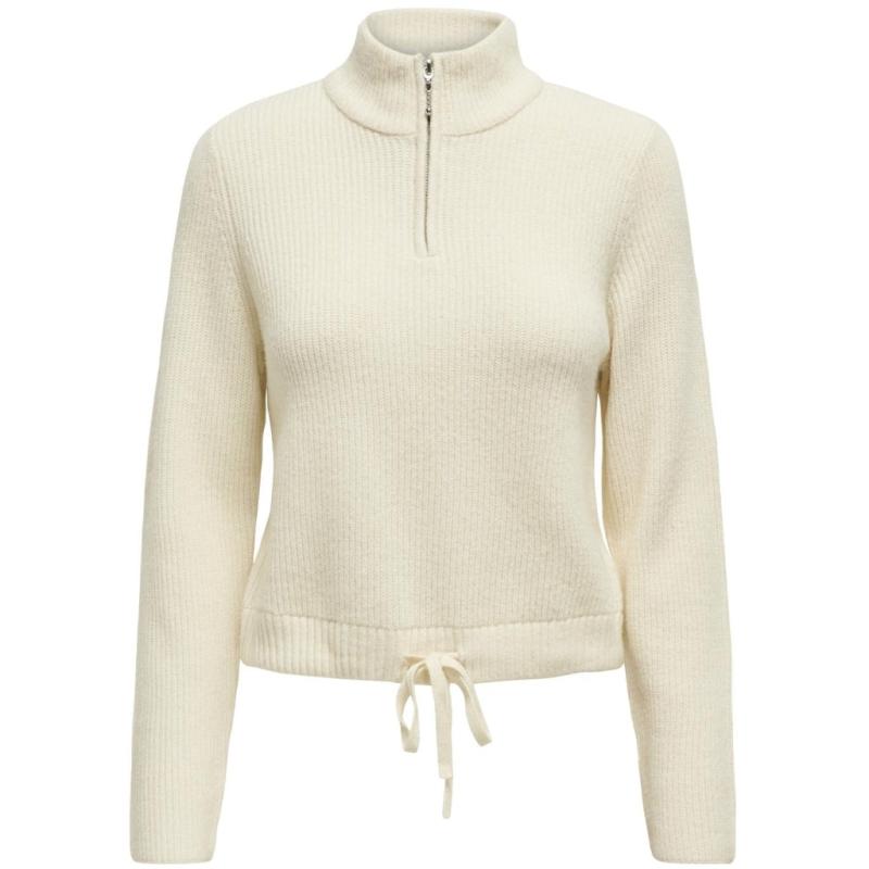 Dame Strik Onlfia   Whitecap Gray Melange fra Pieces