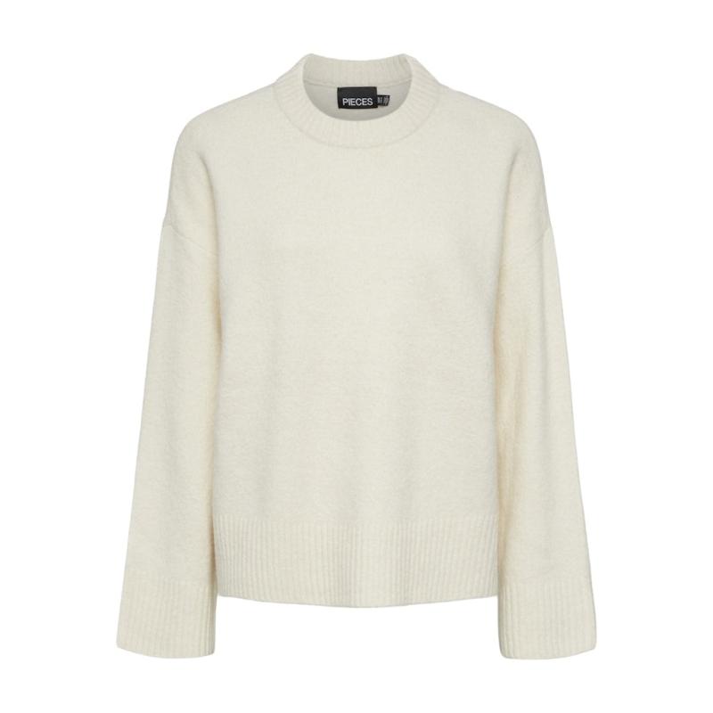 Dame Strik Pcana Whitecap Gray fra Pieces