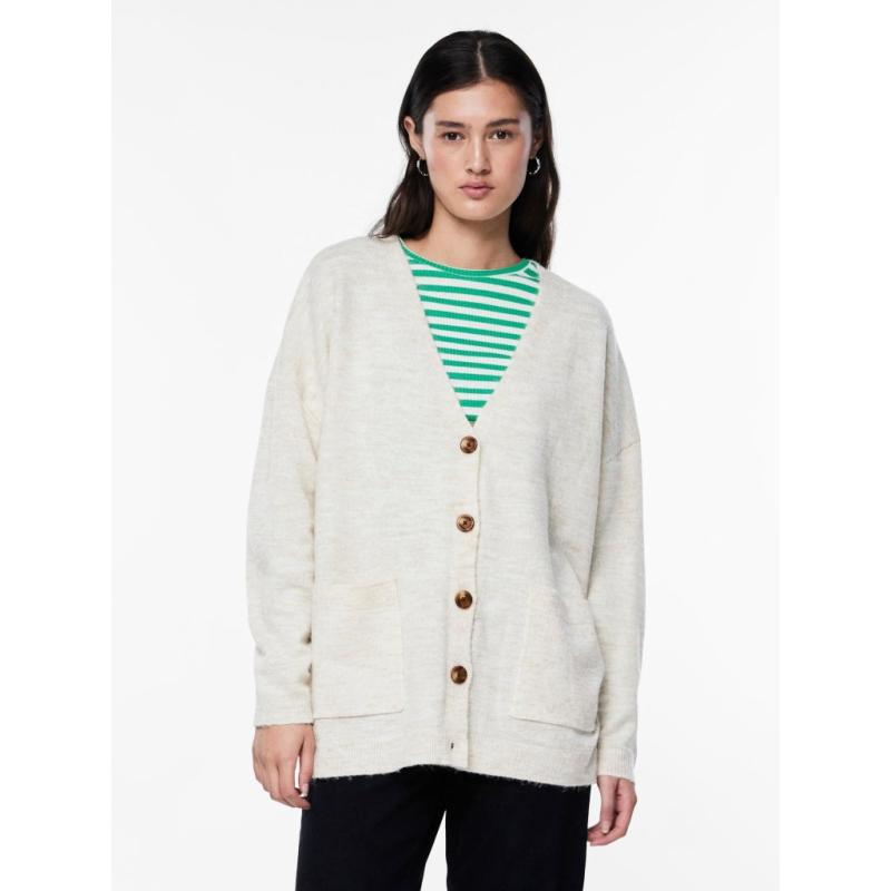 Dame Strik Pcjuliana   Whitecap Gray fra Pieces