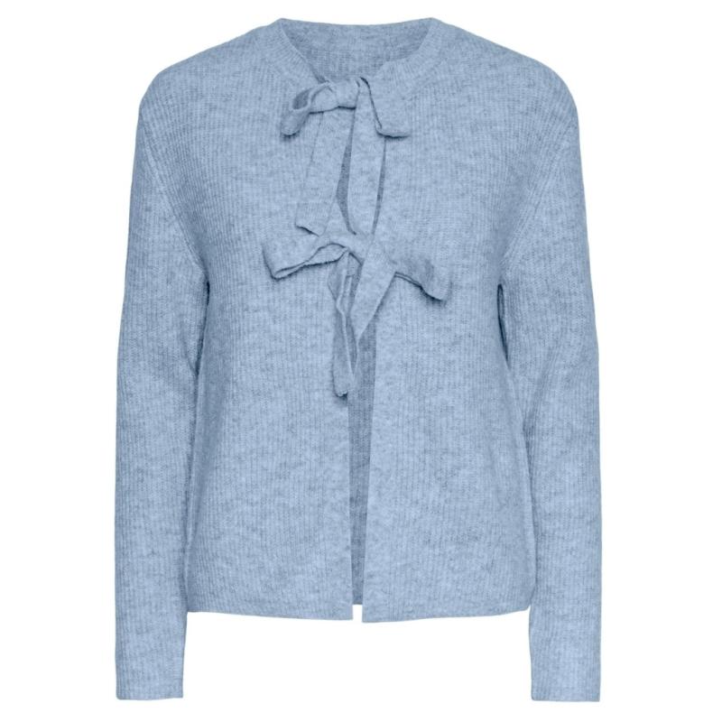 Dame Strik Pcsilly   Cashmere Blue fra Pieces
