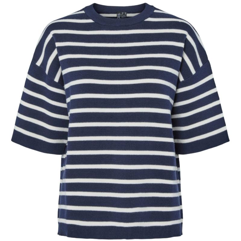 Dame Strik Pctian   Maritime Blue Cloud Dancer fra Pieces