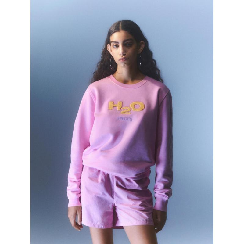 Dame Sweatshirt Pcmixtape   Begonia Pink H2o fra Pieces