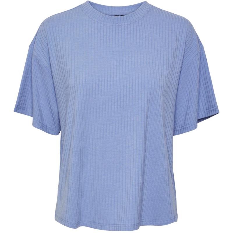 Dame T Shirt Pckylie   Hydrangea fra Pieces