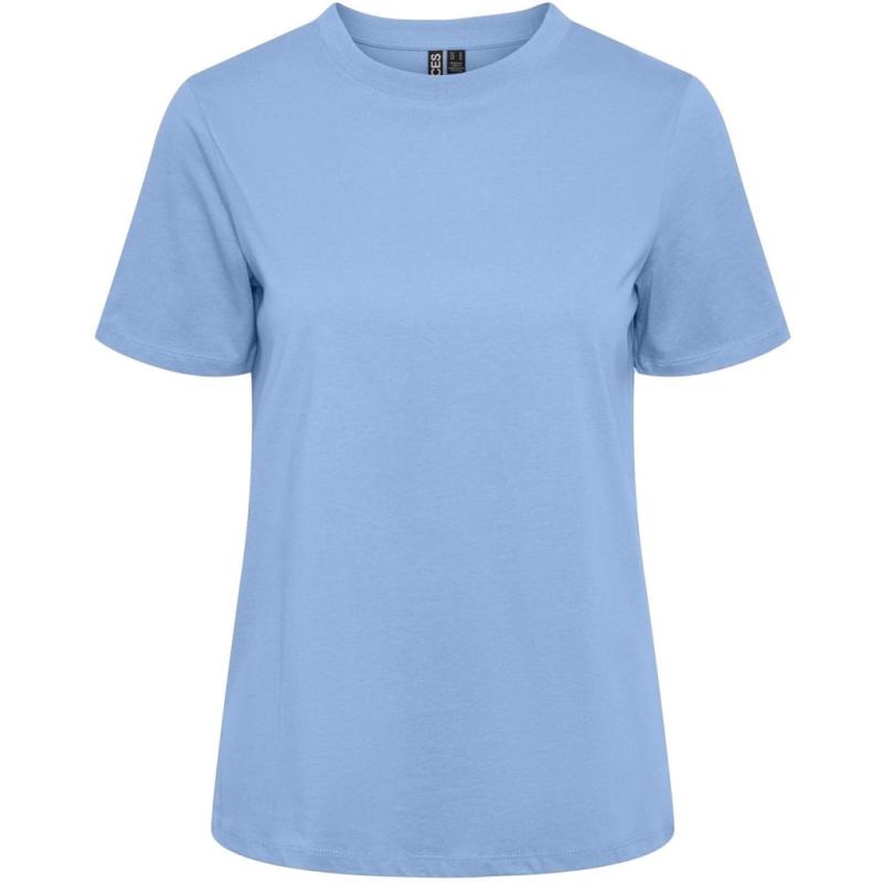 Dame T Shirt Pcria Hydrangea fra Pieces