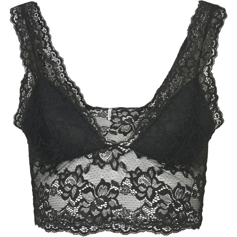 Dame Top Pclina   Black fra Pieces