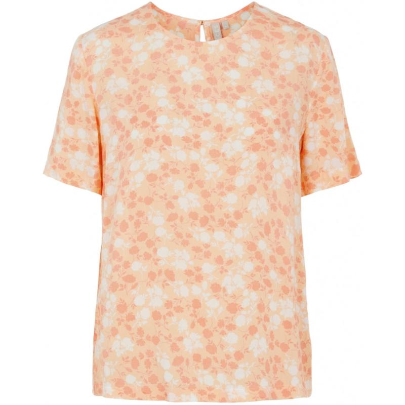 Dame Top Pcnya Apricot fra Pieces