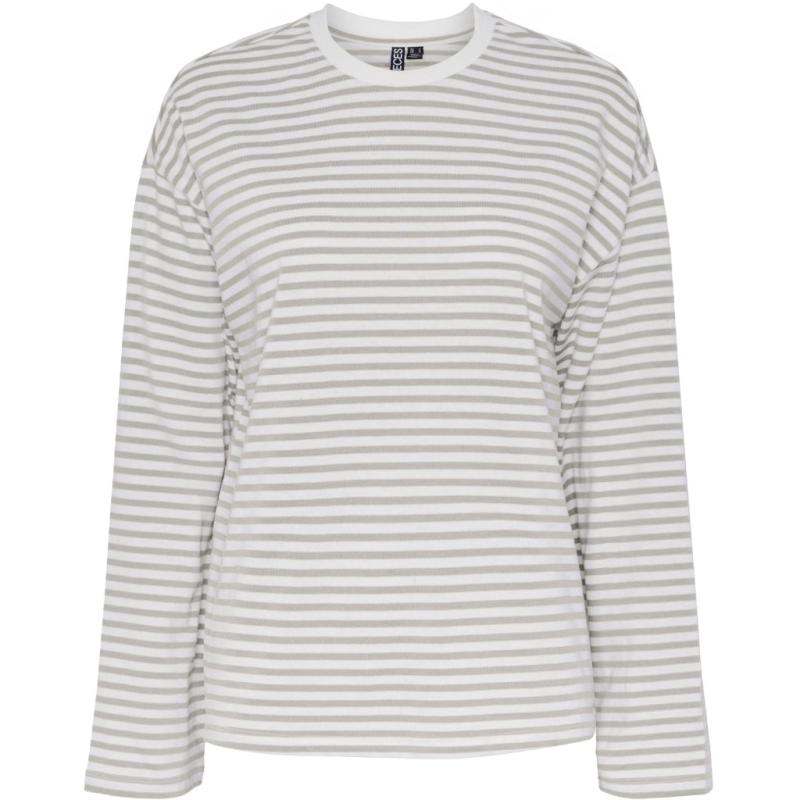 Dame Top Pcsadie   Cloud Dancer Lgrm fra Pieces