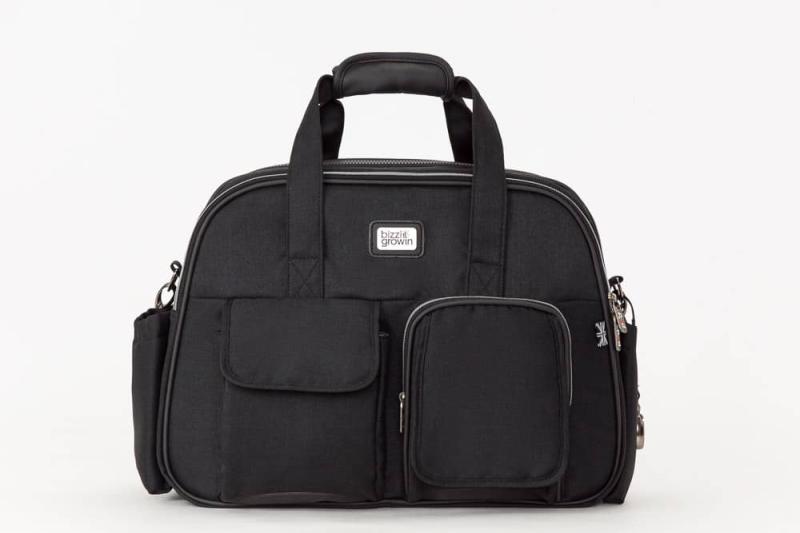Podâ® Pusletaske Og Rejseseng   Chelsea Black fra Bizzi Growin