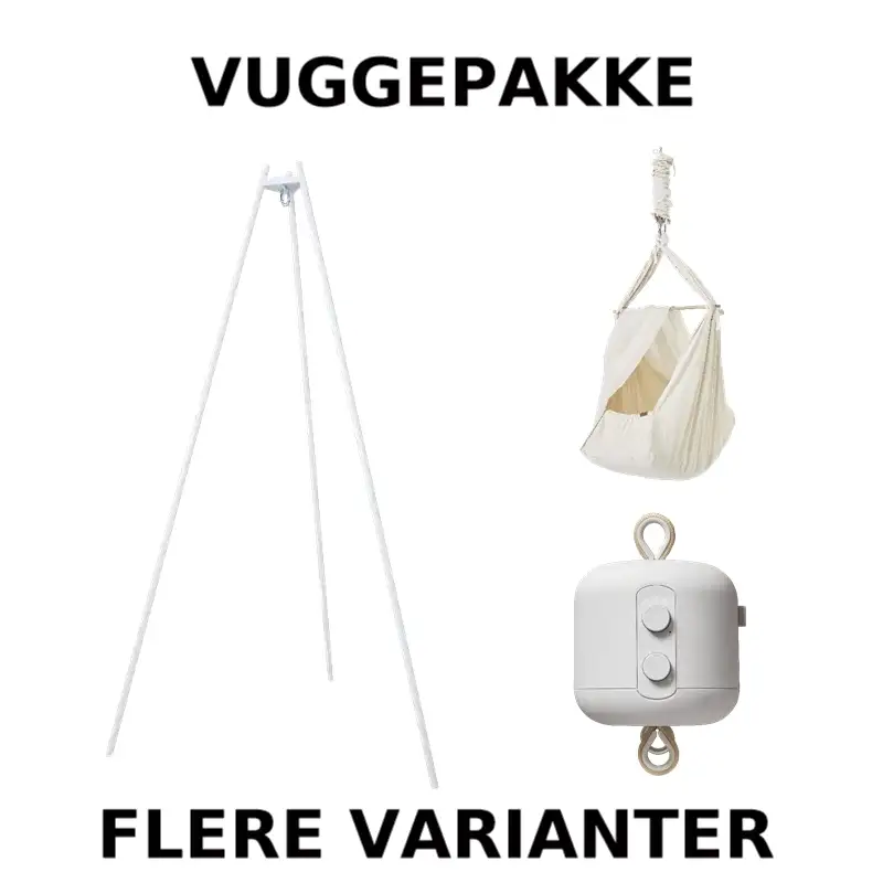 Vuggetilbud   Premium   Beige   Hvid   Hvid fra Membantu