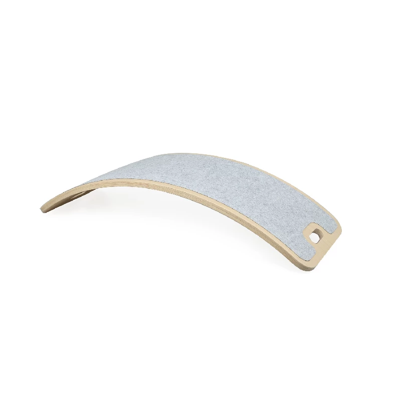 Perfect Arc   Balancebræt M. Filtbeskyttelse   Light Grey fra Curve Lab