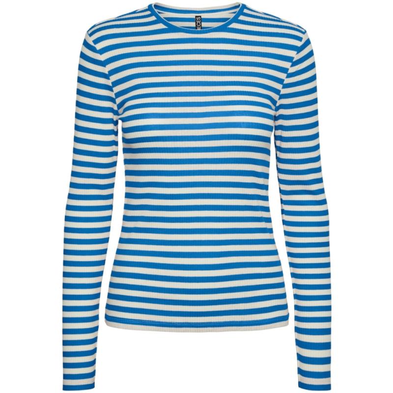 Dame Top Pcruka   French Blue Cloud Dancer fra Pieces