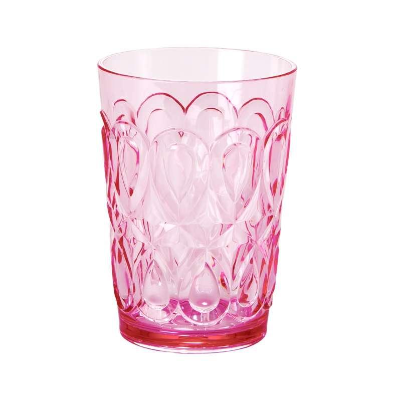 Drikkeglas I Akryl   Pink fra Rice