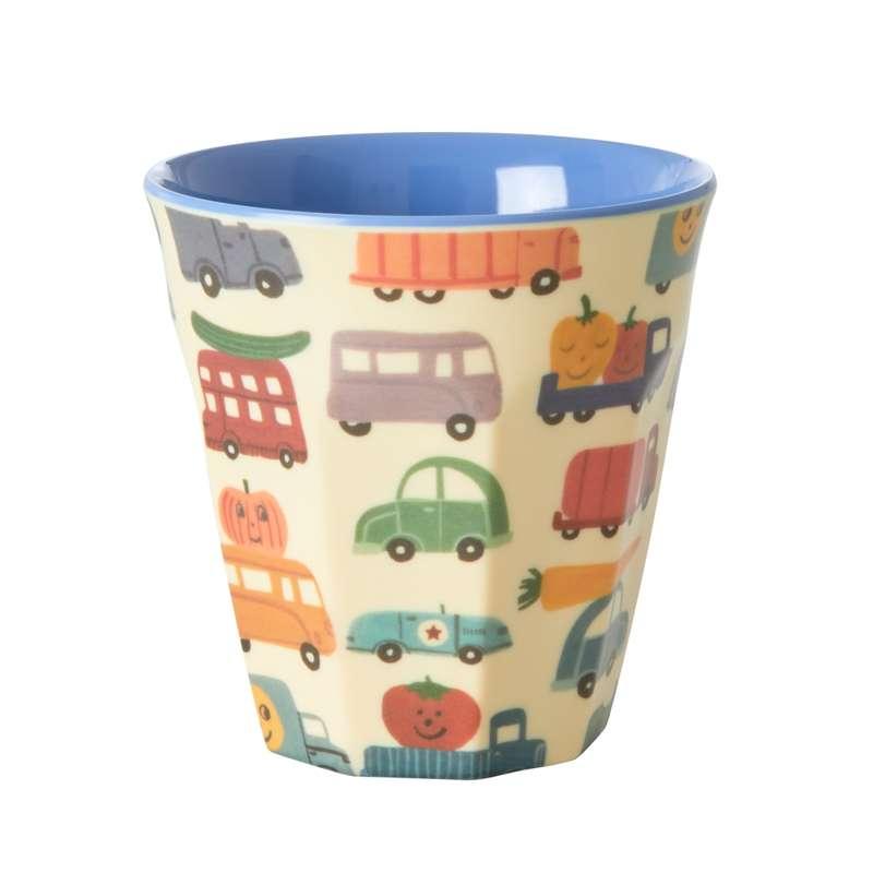 Kop   Medium   Happy Cars   Multi fra Rice