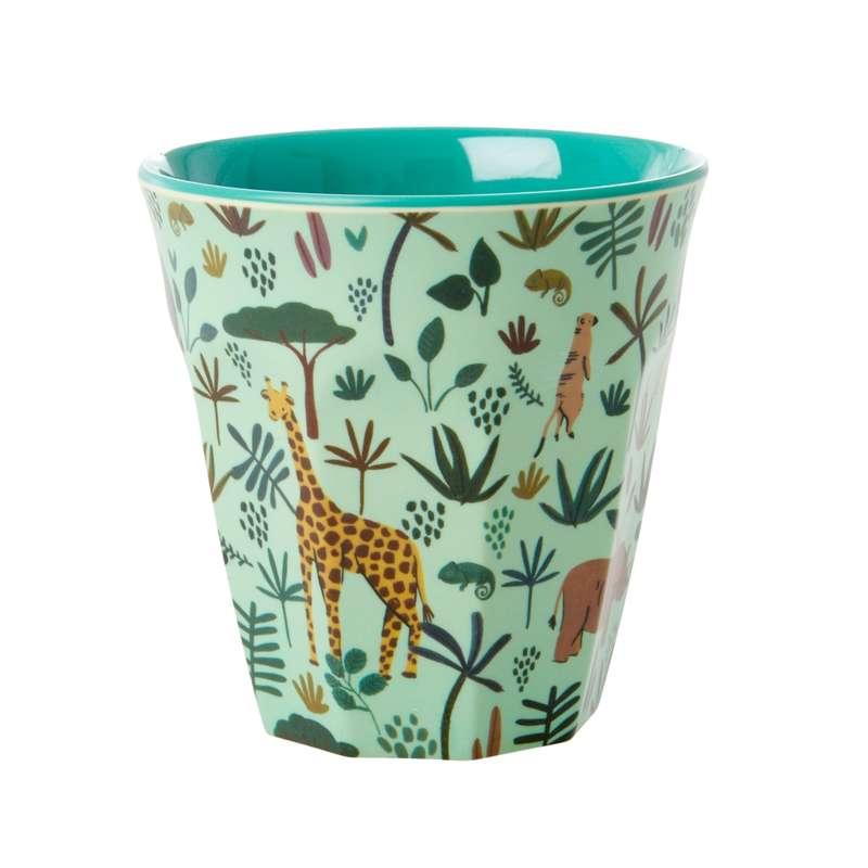 Kop   Medium   Jungle Animals   Green fra Rice