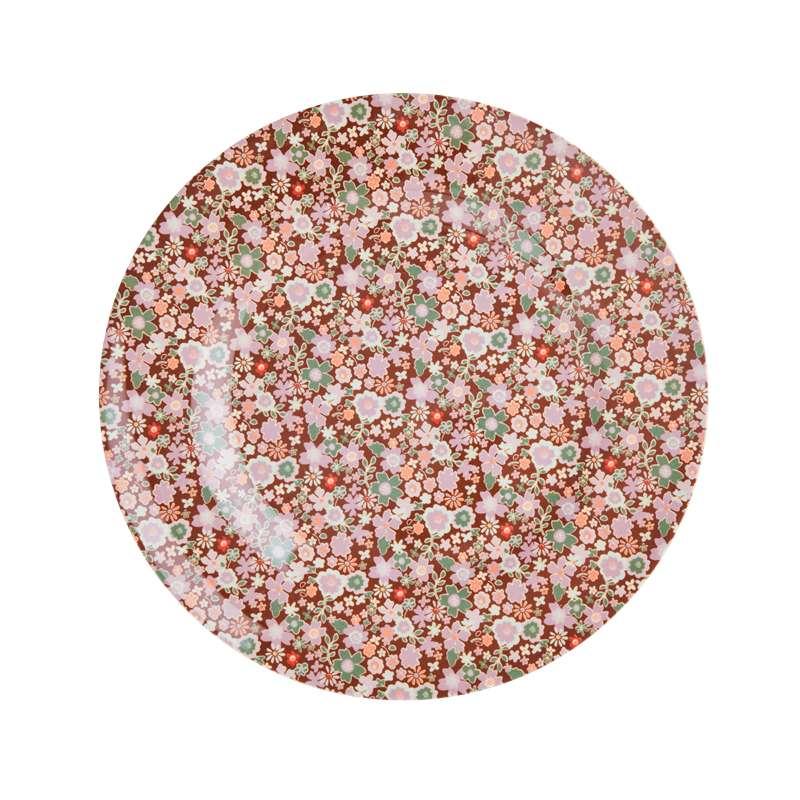 Tallerken Lille Fall Floral Print fra Rice