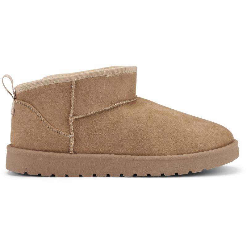 Sally Dame Bamsestøvler 6353   Khaki fra Shoes