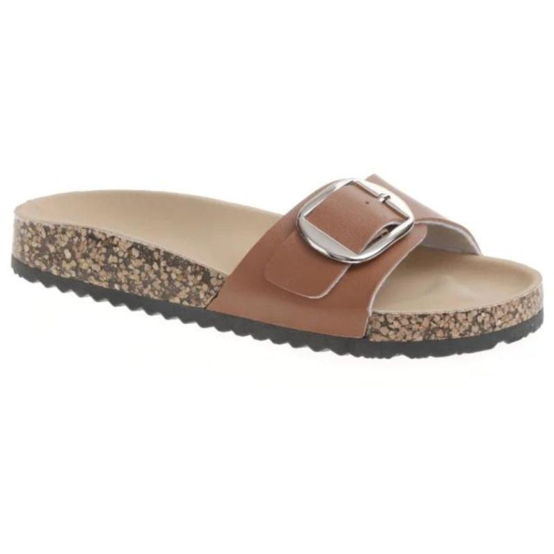 Sally Dame Sandal 2002   Camel fra Shoes