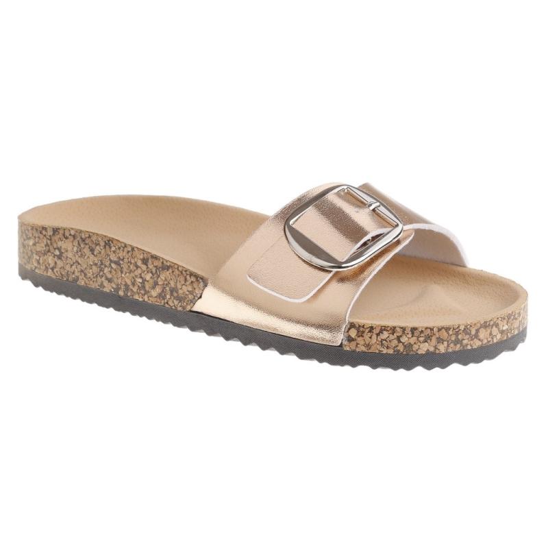 Sally Dame Sandal 2002   Champagne New fra Shoes