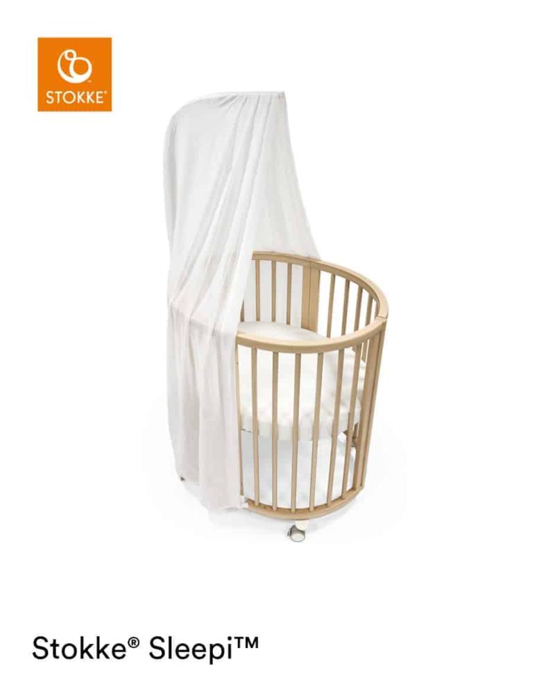 Sleepi V3 Sengehimmel Hvid fra Stokke