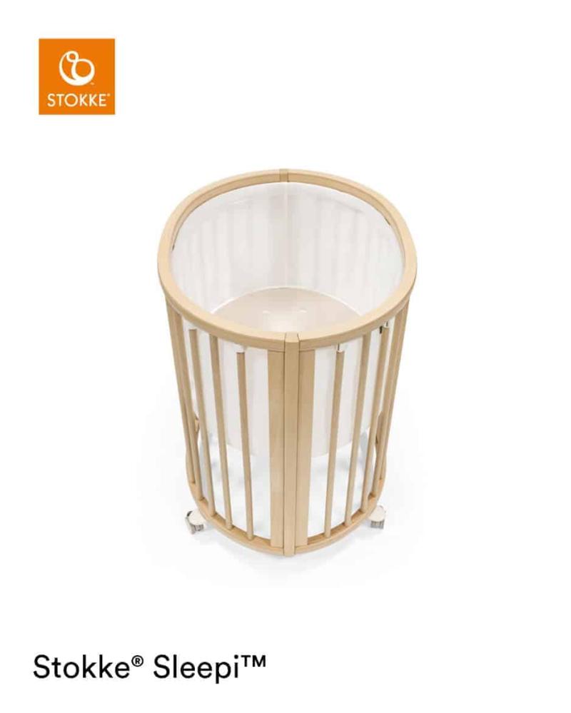 Sleepi V3 Mesh Sengerand Til Mini Hvid fra Stokke