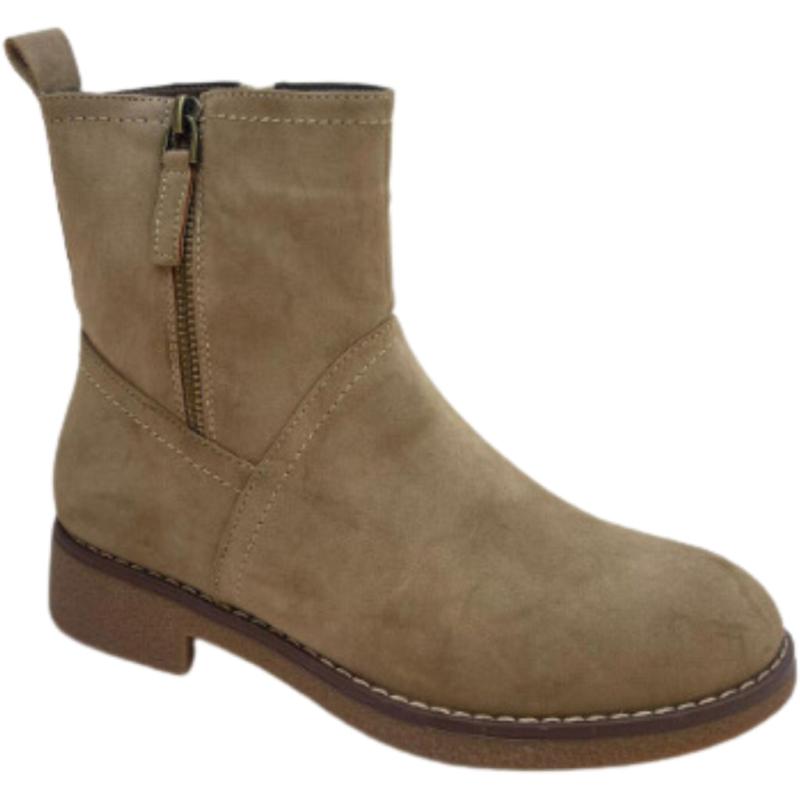 Stephanie Dame Støvler 8534   Taupe fra Shoes