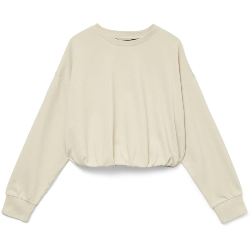 Dame Sweatshirt Vmviana   Oatmeal fra Vero Moda
