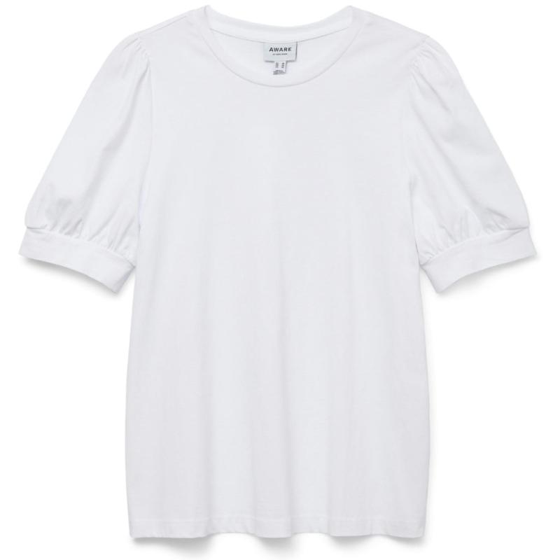 Dame Bluse Awkerry   Bright White fra Vero Moda
