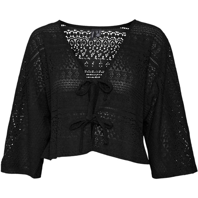 Dame Bluse Vmhoney   Black fra Vero Moda