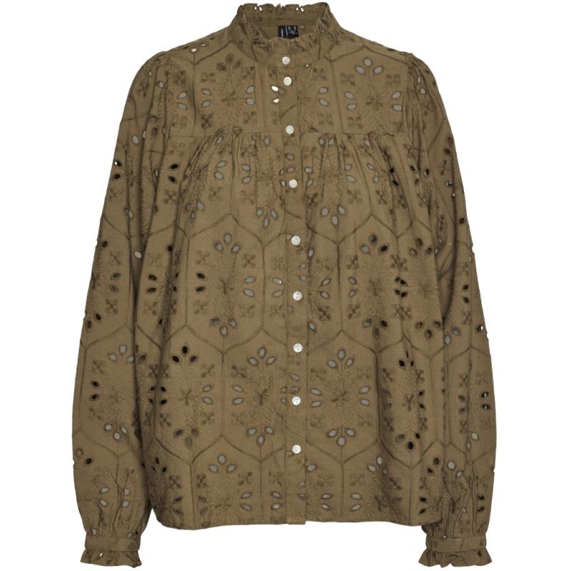 Dame Bluse Vmipenri   Capers fra Vero Moda