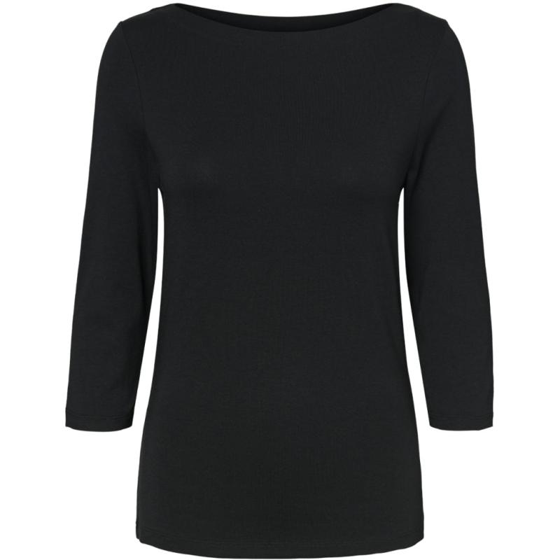 Dame Bluse Vmpanda   Black fra Vero Moda