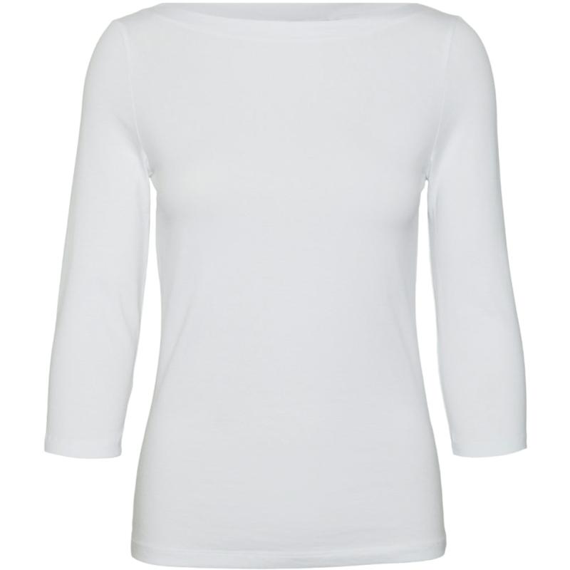 Dame Bluse Vmpanda   Bright White fra Vero Moda