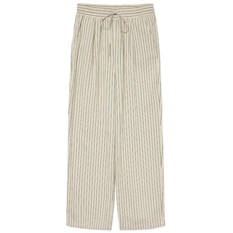 Dame Bukser Vmjesmilo   Silver Lining Stripes fra Vero Moda