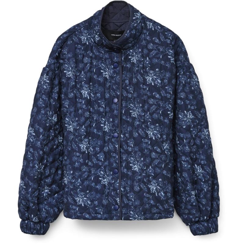 Dame Jakke Vmjane   Faded Denim Blue Paiysley fra Vero Moda