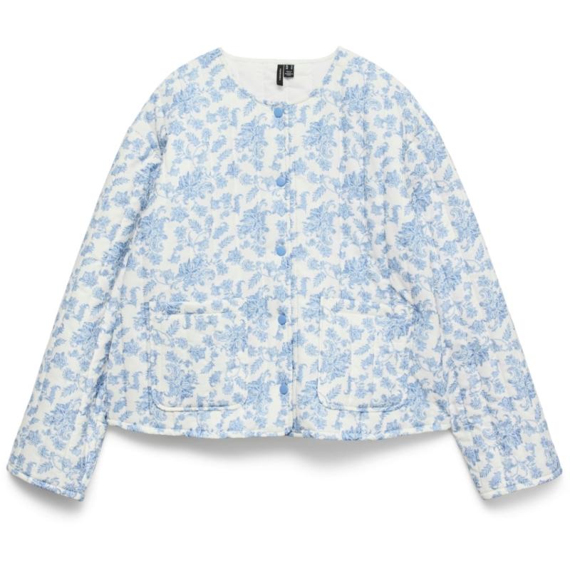 Dame Jakke Vmsue   Snow White Sue Flower Print fra Vero Moda
