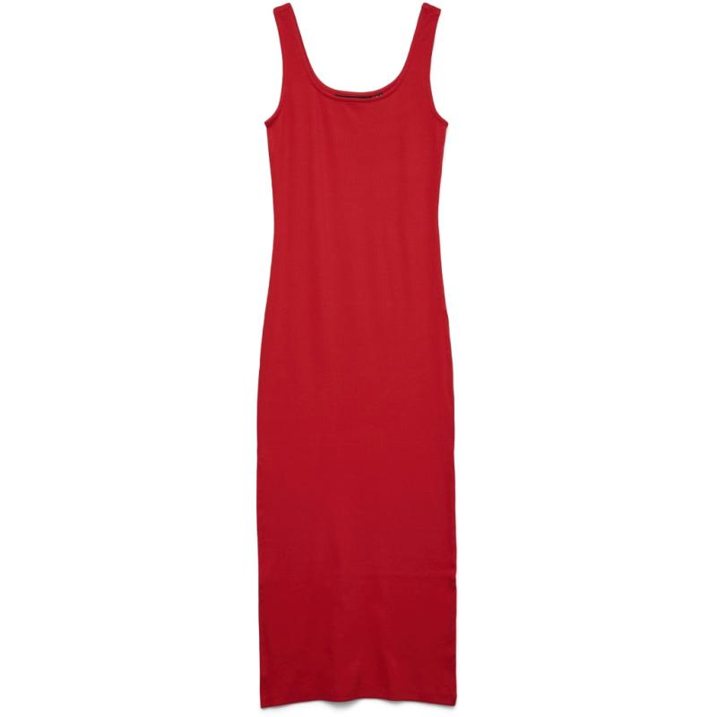 Dame Kjole Vmchloe   Fiery Red fra Vero Moda