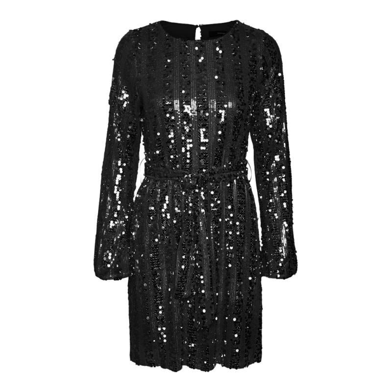 Dame Kjole Vmefa   Black Black Sequins fra Vero Moda