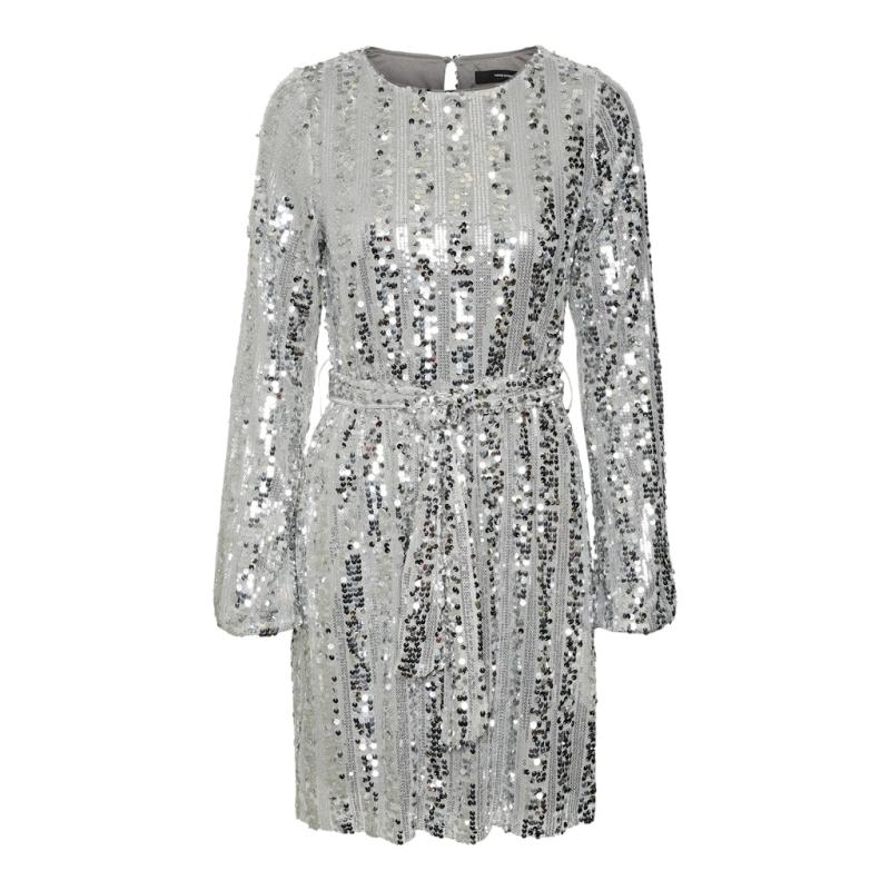 Dame Kjole Vmefa   Silver Sequins fra Vero Moda