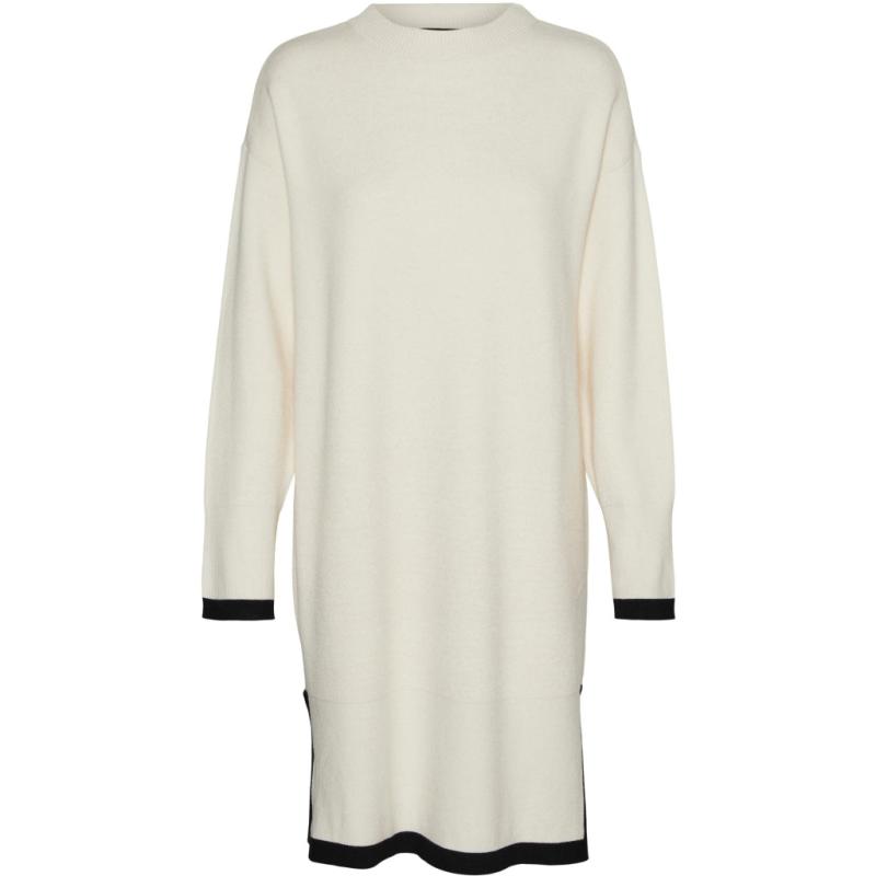 Dame Kjole Vmsaba   Birch W Black Contrast fra Vero Moda