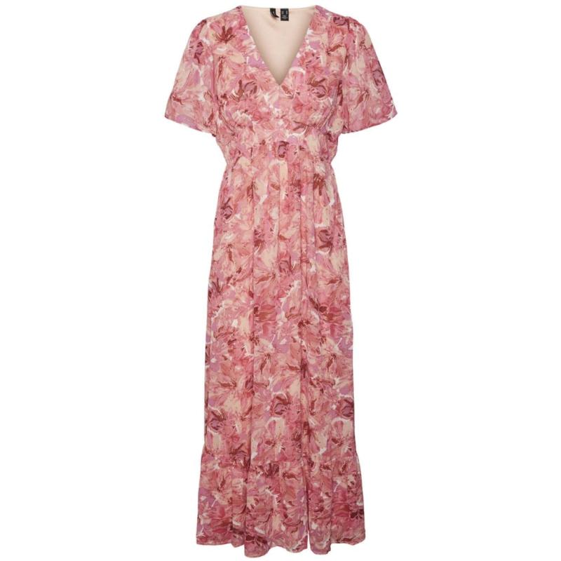 Dame Kjole Vmvera   Coral Cloud Vera fra Vero Moda