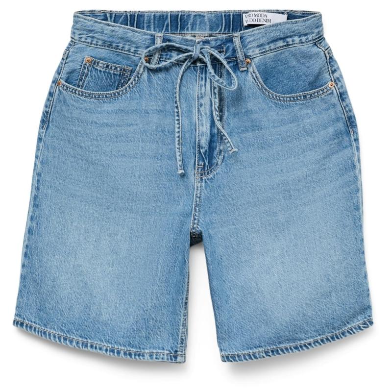 Dame Shorts Vmvilla   Light Blue Denim fra Vero Moda