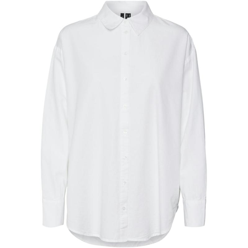 Dame Skjorte Vmgili   Bright White fra Vero Moda