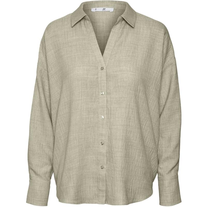 Dame Skjorte Vmmelaney Overcast Melange fra Vero Moda