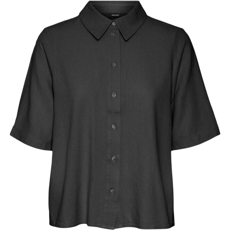 Dame Skjorte Vmmymilo   Black fra Vero Moda