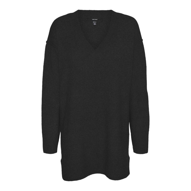 Dame Strik Vmesti   Black fra Vero Moda