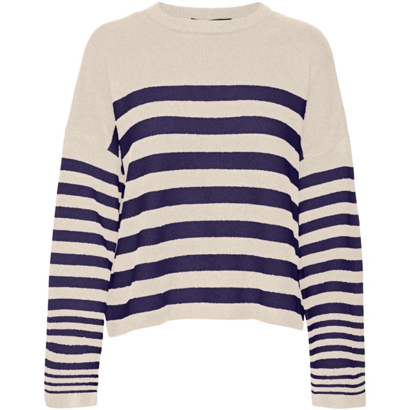 Dame Strik Vmhurricane   Birch W. Astral Aura fra Vero Moda