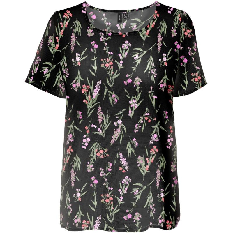 Dame Top Vmeasy Black Mila fra Vero Moda