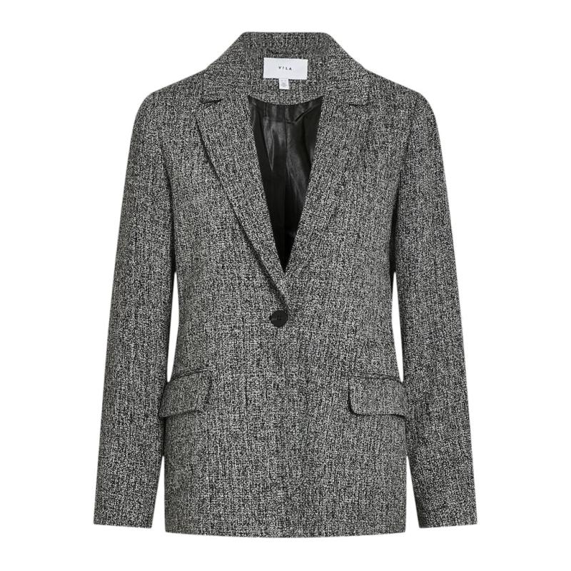 Dame Blazer Vievie   Black Beauty Birch fra Vila